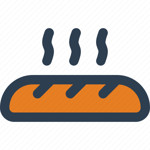Bread, baguette, bakery, food icon - Download on Iconfinder