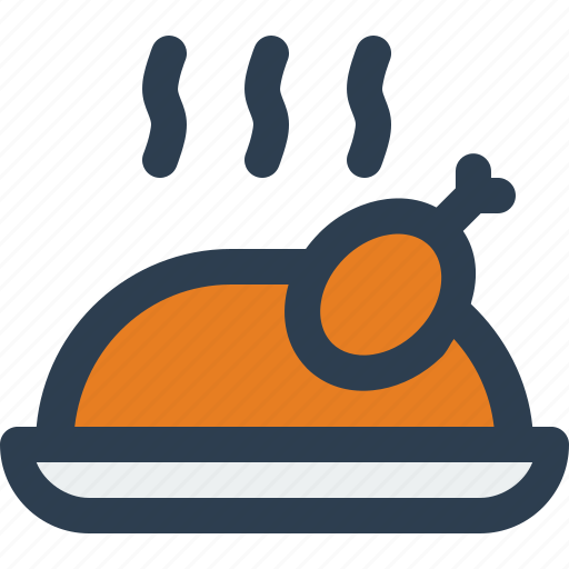 Chicken, turkey, thanksgiving, food, roast chicken icon - Download on Iconfinder