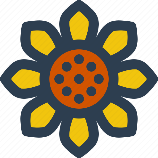 Sunflower, flower, blossom, plant, nature icon - Download on Iconfinder