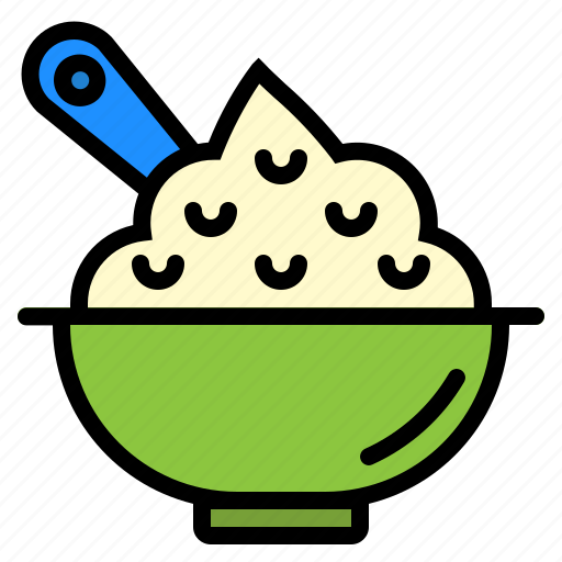 Food, holiday, mash, mashed, potato, soup icon - Download on Iconfinder