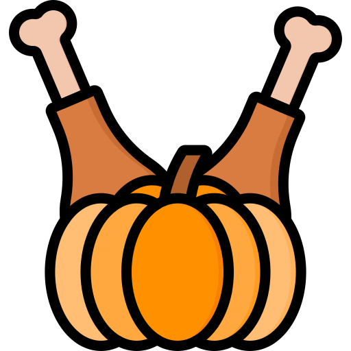 Thanksgiving, chicken, pumpkin, turkey icon - Free download