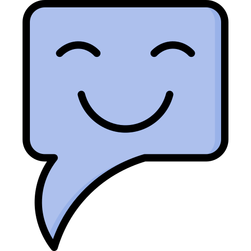 Thanksgiving, chat, smile, happy icon - Free download