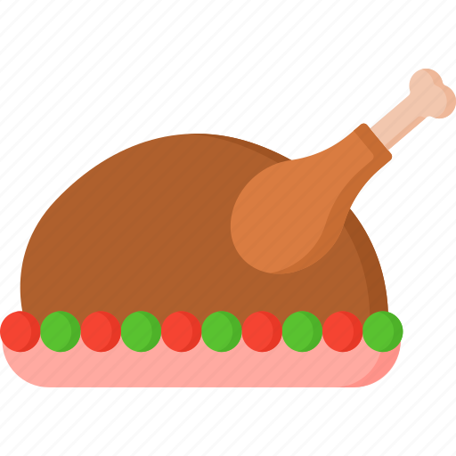 Thanksgiving, chicken, leg icon - Download on Iconfinder