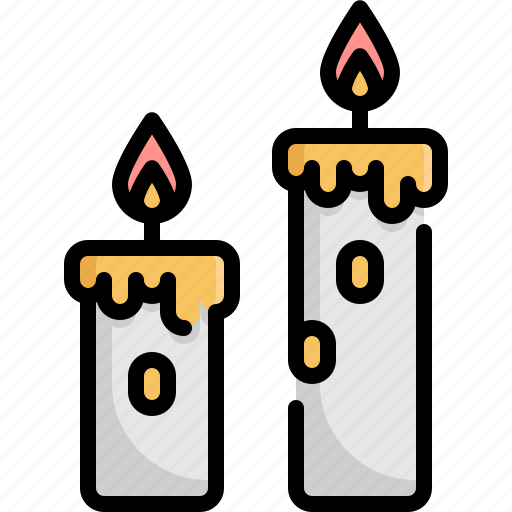 Birthday, candle, celebration, decoration, holiday, party icon - Download on Iconfinder