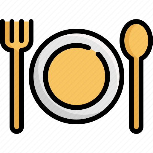 Appliance, cooking, fork, kitchen, plate, restaurant, spoon icon - Download on Iconfinder