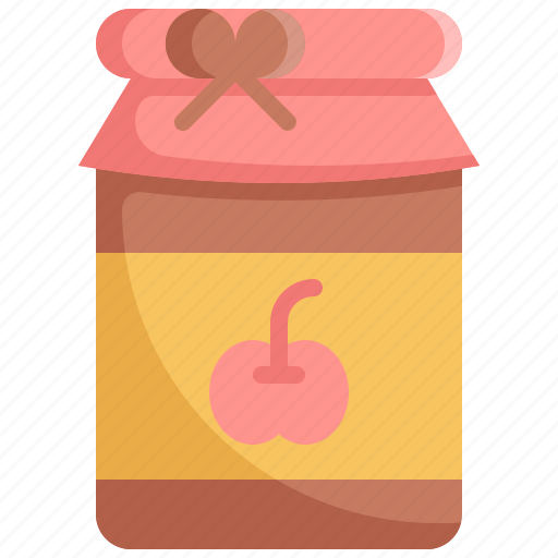Bee, bottle, honey, jam, jar icon - Download on Iconfinder