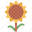 flower, forest, gardening, nature, sun, sunflower, tree 