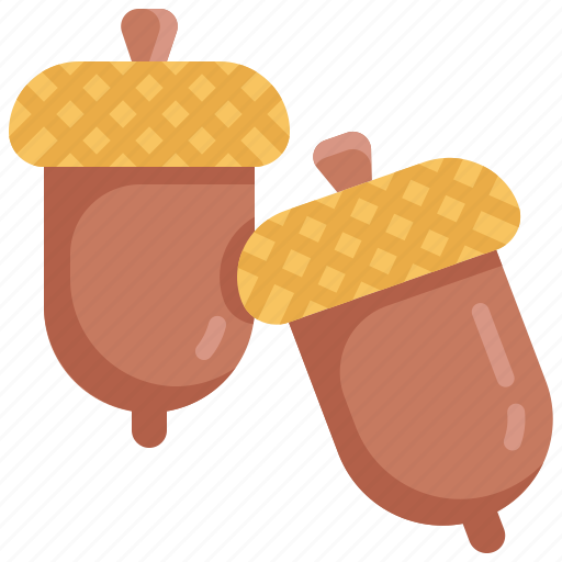 Acorn, autumn, healthy, nut, thanksgiving, vegetable icon - Download on Iconfinder