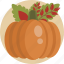 food, illustration, orange, pumpkin, seasonal, thanksgiving, traditonal 