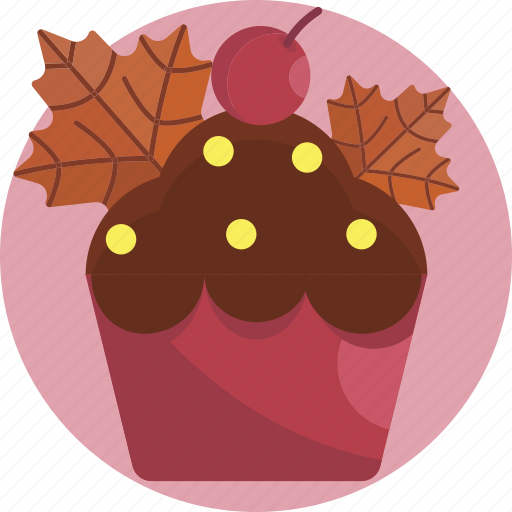 Cake, cupcake, dessert, meal, muffin, sweet, thanksgiving icon - Download on Iconfinder