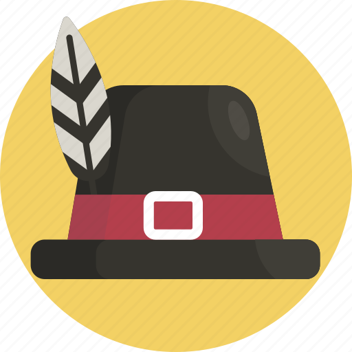 Hat, man, thanksgiving, tradition, traditional icon - Download on Iconfinder
