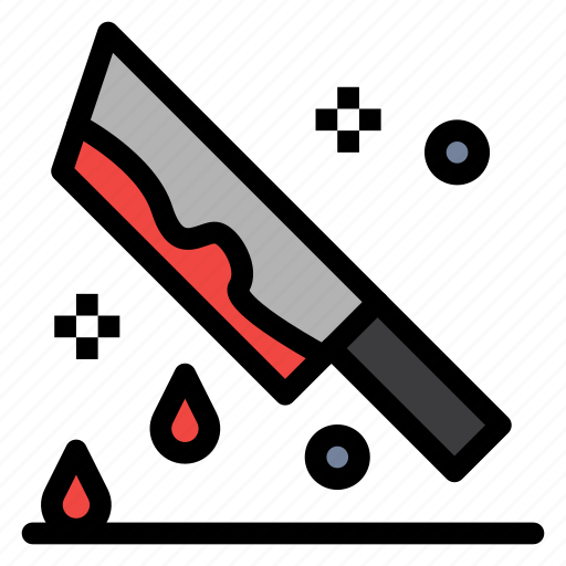 Blood, halloween, horror, knife, murder icon - Download on Iconfinder