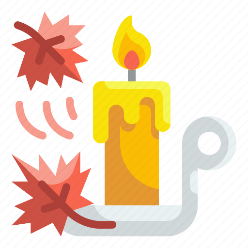 Miscellaneous, fall, leaf, candle, celebration, autumn, thanksgiving icon - Download on Iconfinder