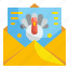 card, envelope, mail, turkey, communications, thanksgiving, letter 