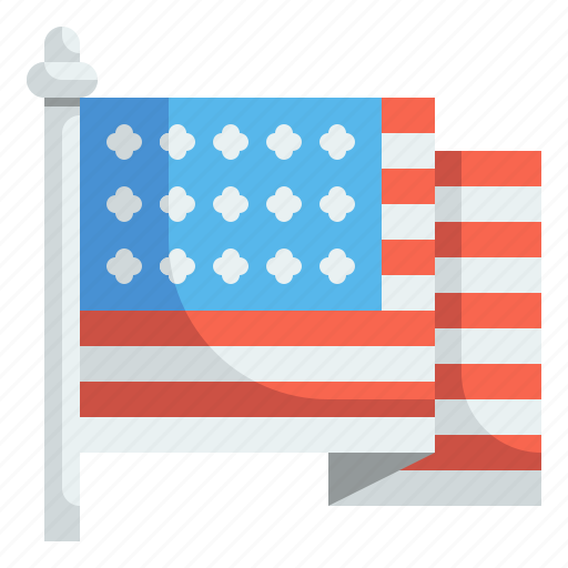 States, flag, united, country, usa, america, nation icon - Download on Iconfinder
