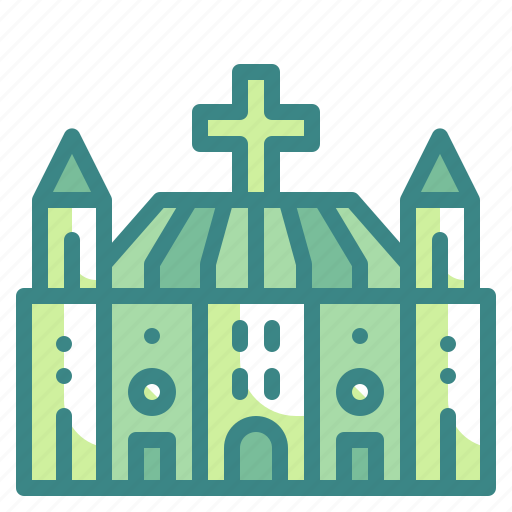 Cathedral, catholic, church, religion, monument, buildings, christianity icon - Download on Iconfinder