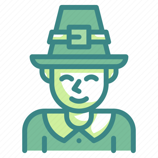 Pilgrim, hat, costume, cultures, male, thanksgiving, man icon - Download on Iconfinder