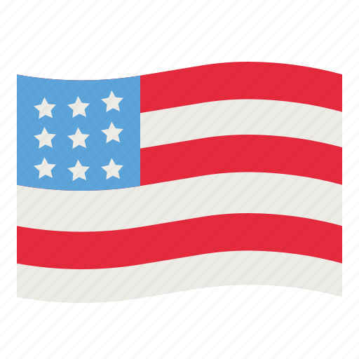 Usa, flag, america, country, nation icon - Download on Iconfinder
