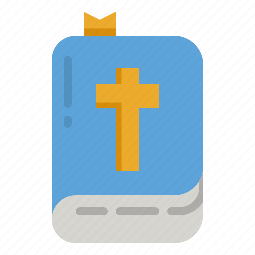 Bible, christian, religion, cross, book icon - Download on Iconfinder