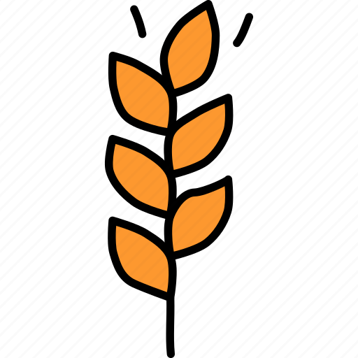 Autumn, gluten, grain, harvest, millet, thanksgiving, wheat icon - Download on Iconfinder