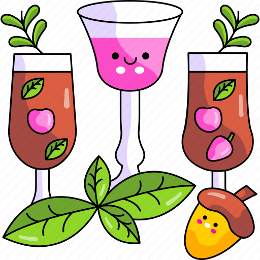 Drinks, beverage, alcohol, glass, thanksgiving, thanksgiving day, celebration icon - Download on Iconfinder