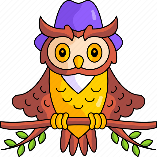 Owl, animal, bird, cute owl, thanksgiving, thanksgiving day, mammal icon - Download on Iconfinder