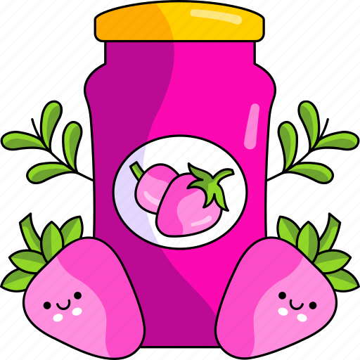 Jam, fruit jam, strawberry, berry, thanksgiving, thanksgiving day icon - Download on Iconfinder