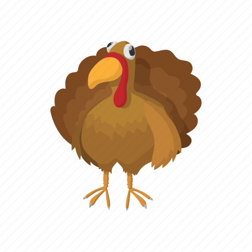 Cartoon, delicious, meal, roast, thanksgiving, tray, turkey icon - Download on Iconfinder
