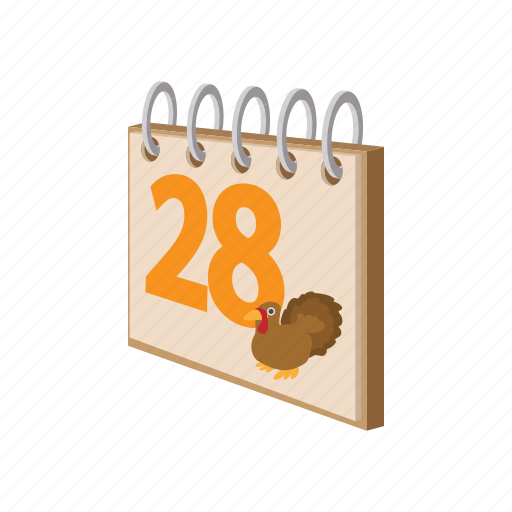 Agenda, appointment, binder, calendar, cartoon, hinged, november icon - Download on Iconfinder