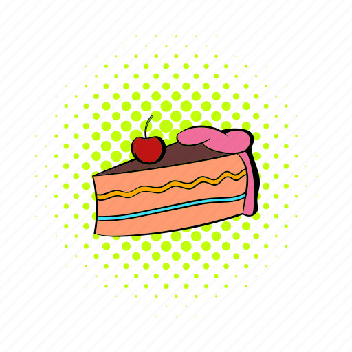 Cake, comics, delicious, dessert, food, pastry, sweet icon - Download on Iconfinder