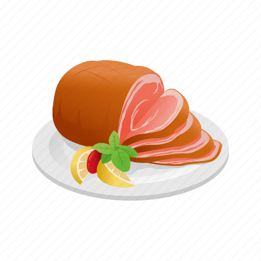 Celebration, ham, meat, pork, thanksgiving, holiday, food icon - Download on Iconfinder