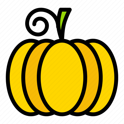 Food, pumpkin, thanksgiving, vegetable, vitamin icon - Download on Iconfinder