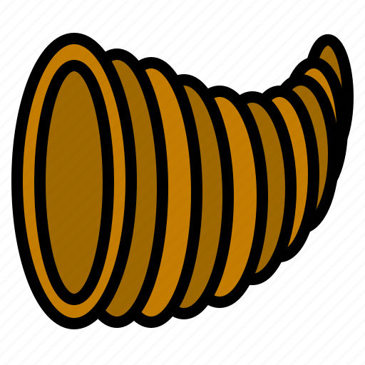 Abundance, cornucopia, horn, plenty, thanksgiving icon - Download on Iconfinder