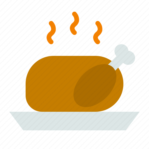 Chicken, fall, food, roast turkey, thanksgiving, turkey icon - Download on Iconfinder