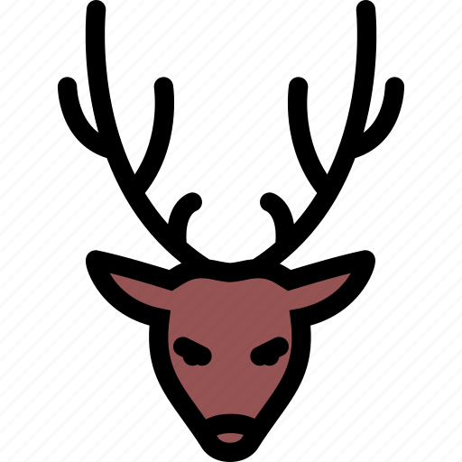 Animal, christmas, deer, santa, xmas icon - Download on Iconfinder