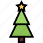 christmas, decoration, fir, santa, star, tree 