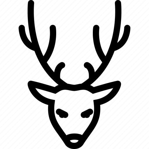Animal, christmas, deer, santa, xmas icon - Download on Iconfinder