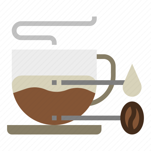 Macchiato, espresso shot, coffee making, coffee school, coffee brew icon - Download on Iconfinder