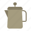 milk jug, jug, frothy milk, coffee maker, milk pot 