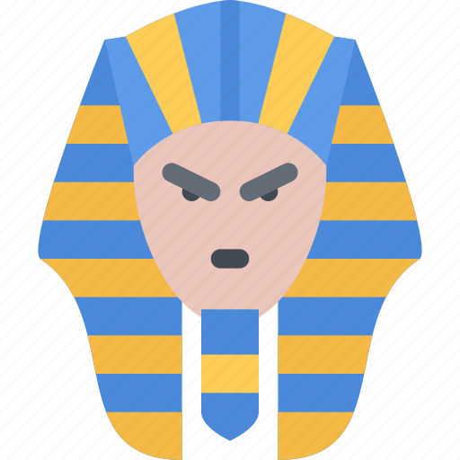 Pharaoh, egypt, vector, egyptian, ancient, pyramid icon - Download on Iconfinder