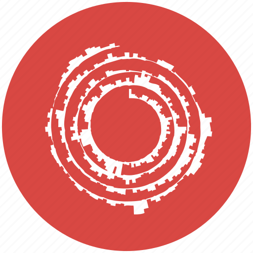Condegram, spiral, dataviz, science, swirl icon - Download on Iconfinder