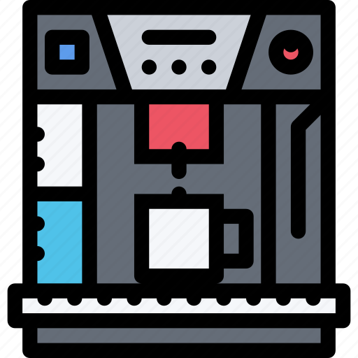 Cafe, coffee, drink, hot, maker icon - Download on Iconfinder