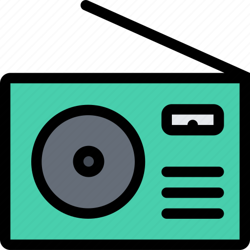 Media, music, radio, song, speaker icon - Download on Iconfinder