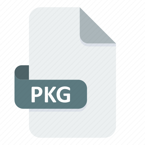 Extension, format, pkg, file, document icon - Download on Iconfinder