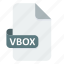 extension, vbox, format, file, document 