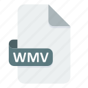 extension, wmv, format, file, document