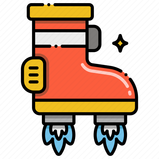 Flying, boots, shoes, technology icon - Download on Iconfinder