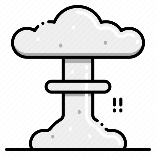 Nuclear, explosion, bomb, cloud icon - Download on Iconfinder