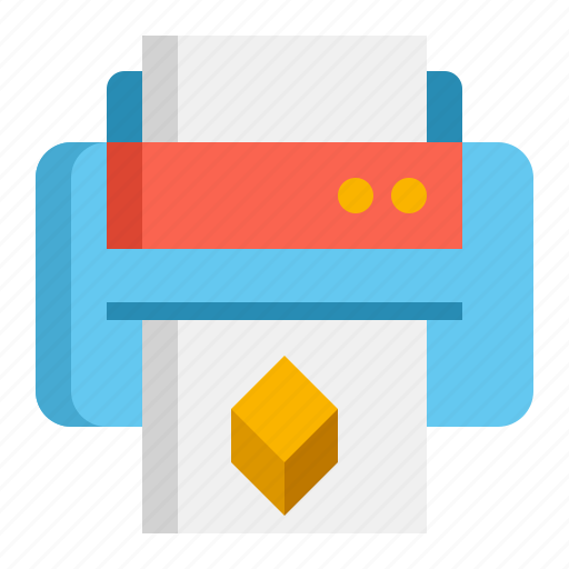 Printing, printer, paper, document icon - Download on Iconfinder