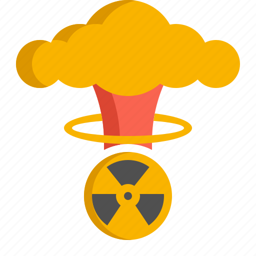 Nuclear, explosion, radioactive, radiation icon - Download on Iconfinder
